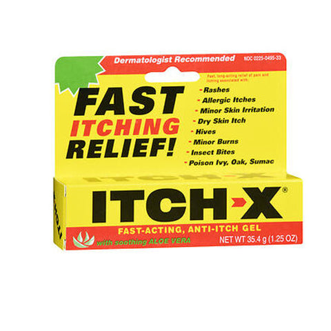 Ayr, Itch-X Anti-Itch Gel, Aloe Vera 1.25 oz Itch-X